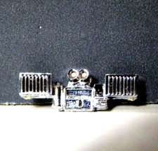 CHROME REAR END  EXHAST PIPES for AFX SHADOW CAN-AM CAR