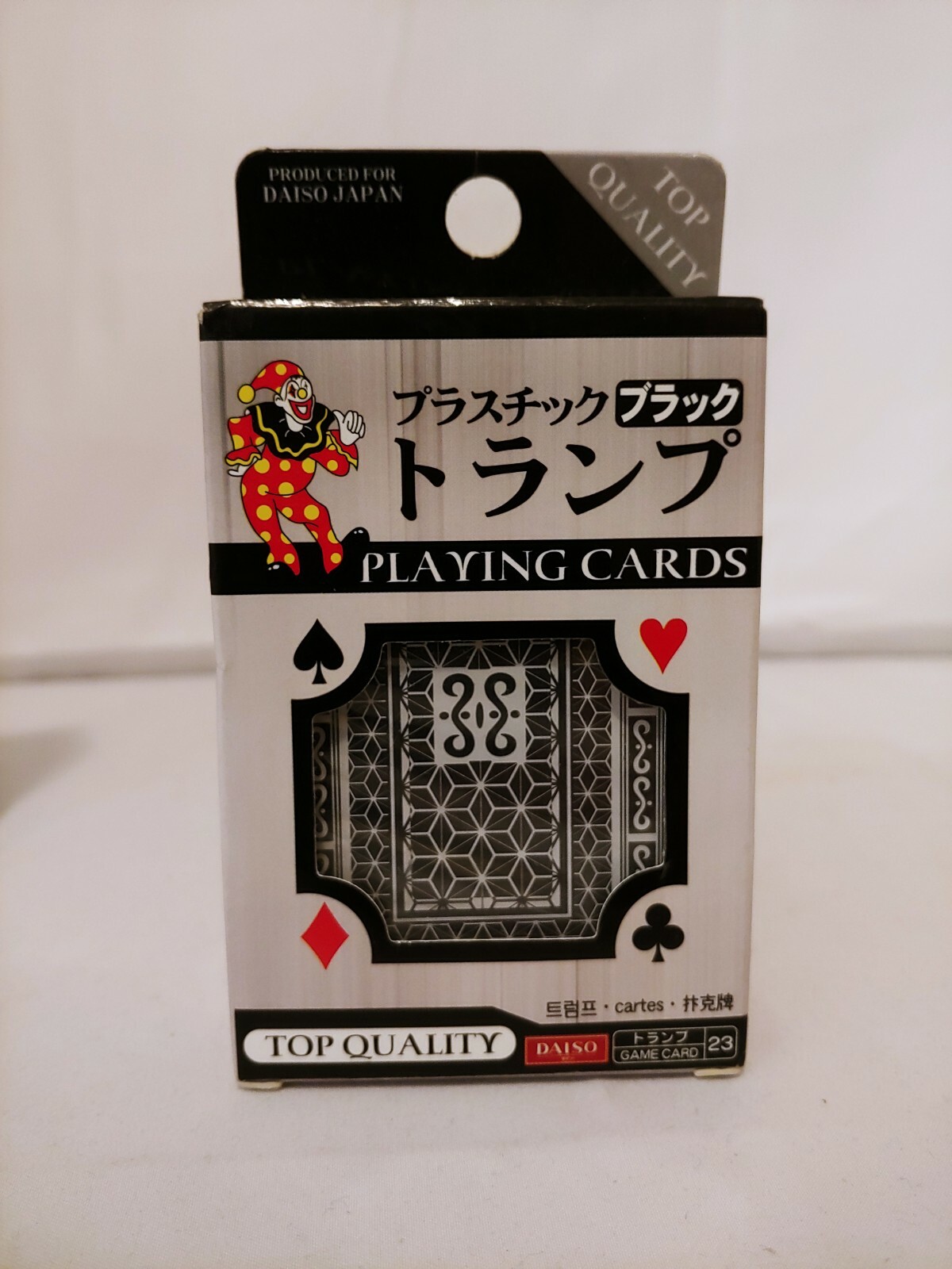 Daiso Japan 100 Plastic Playing Cards Bridge Size Top Quality eBay