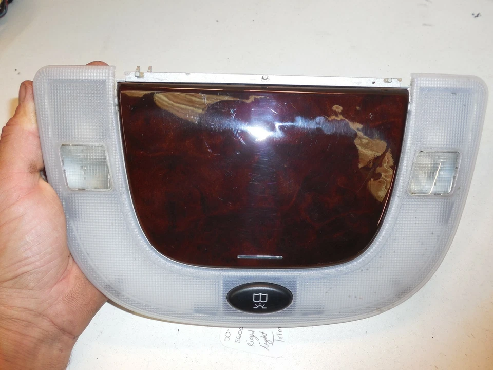 00-06 Luz domo trasero izquierdo o derecho mercedes-benz w220 s55 s600 s65 moldura madera Foto 2 de 4