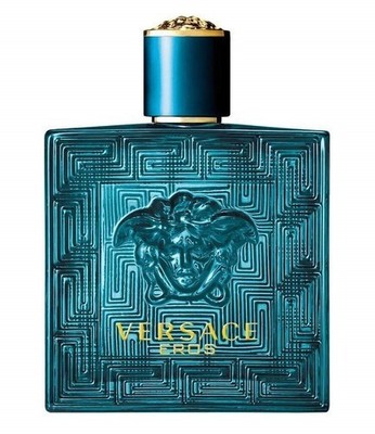Versace Eros by Versace 3.4 Oz Eau De Parfum Cologne Spray Men's New & Sealed.