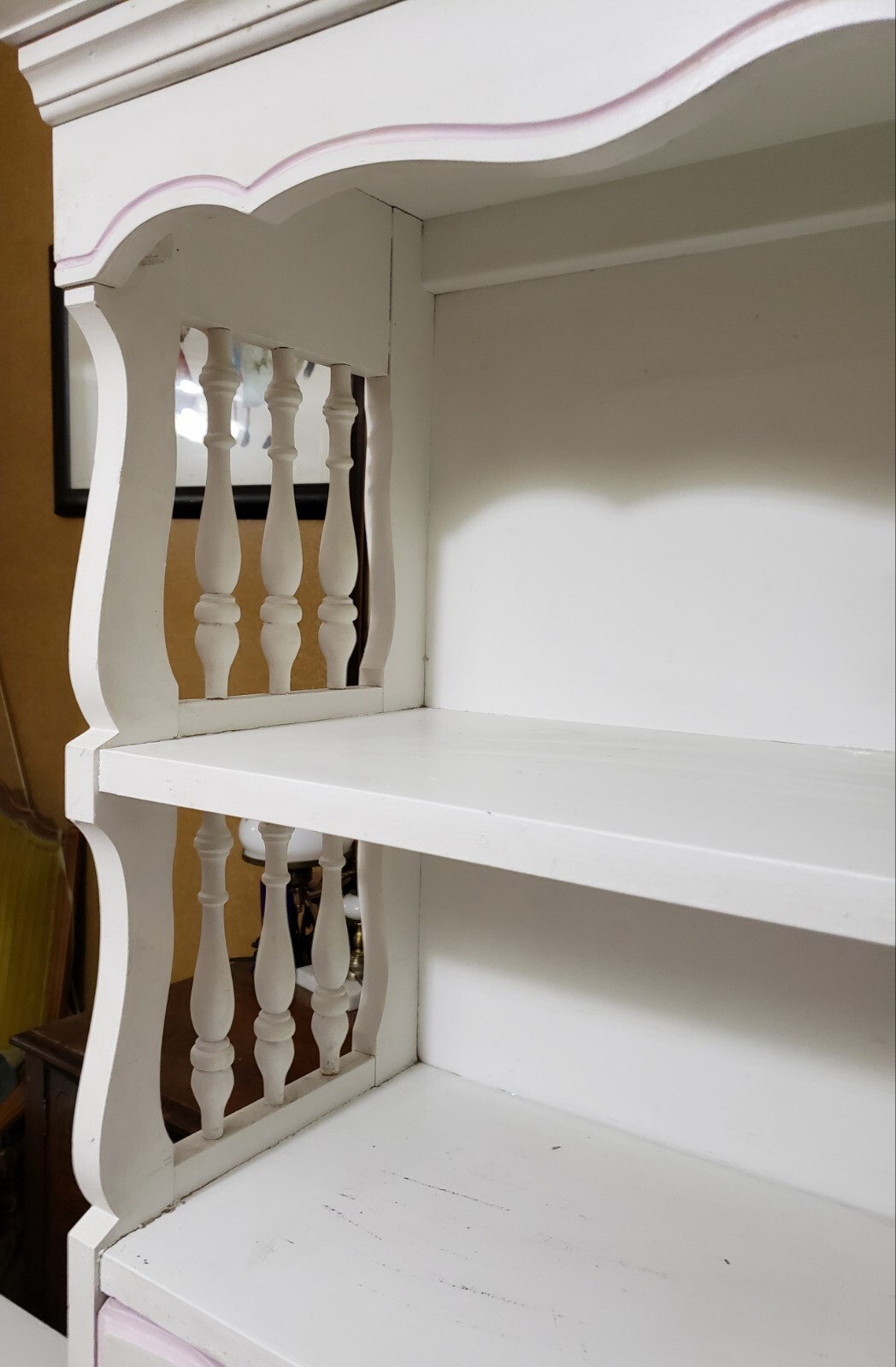 Vintage Dixie French Provincial White Girls Bedroom Furniture (4 Pieces