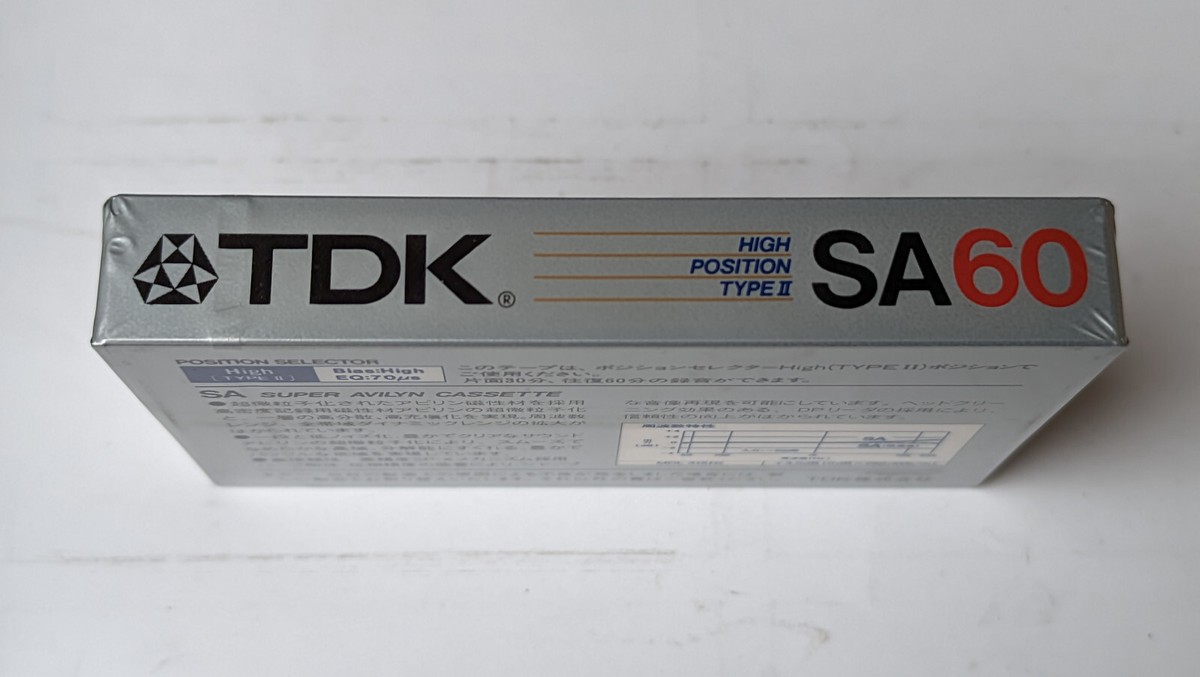 TDK SA 60 1985- Japan 1psc. NEW | eBay