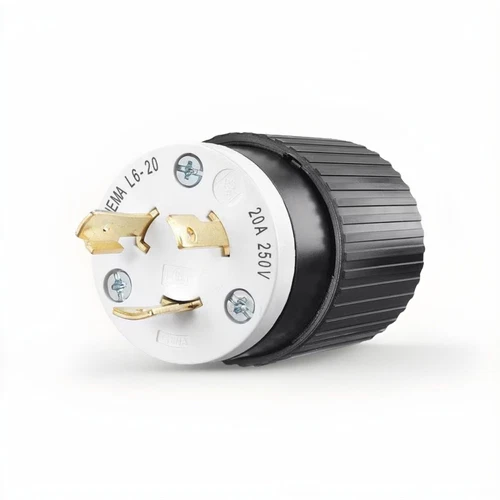 BRYANT 70620NP LOCKING PLUG 2P 3W 20A 250V NEMA L6-20