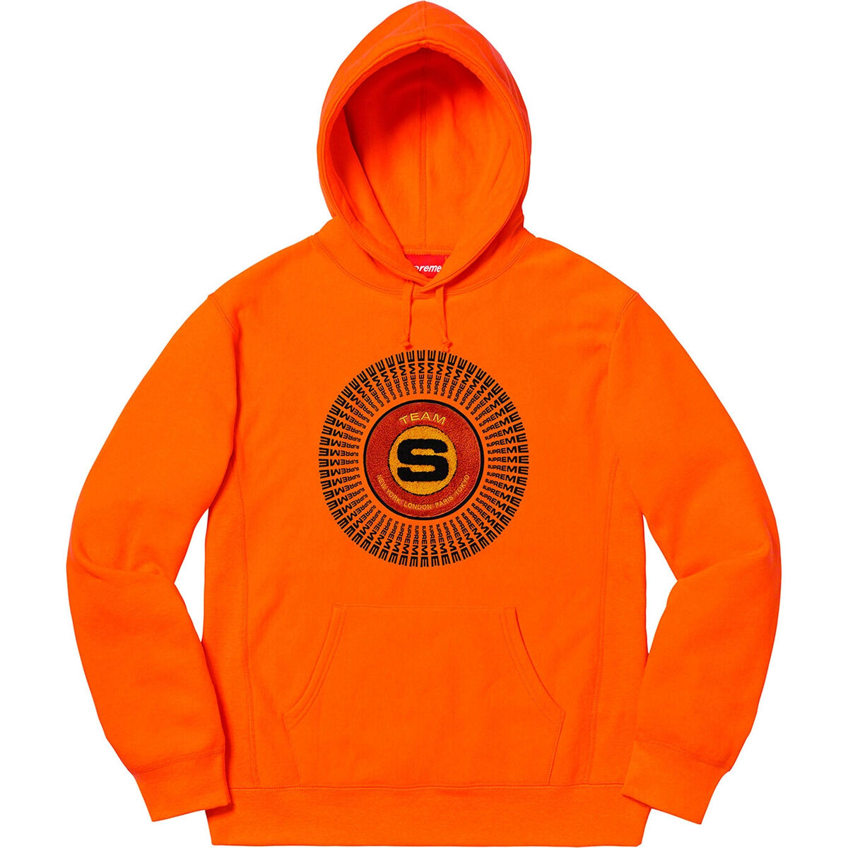 Supreme Chenille Applique Hooded Sweatshirt FW20 (FW20SW7) Men Sizes M-XL