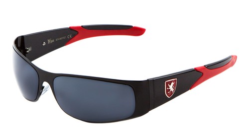 KHAN SLIM SHIELD WRAP AROUND SONNENBRILLE RETRO SPORT OUTDOOR CHOPPER MOTORRAD - Bild 3 von 8