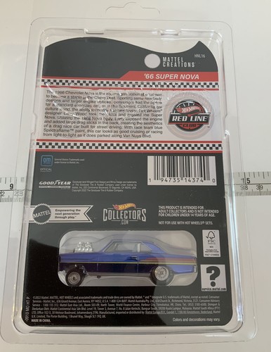 2023 Hot Wheels Collector RLC Member Exclusive 66 Chevy Super Nova IN HAND - Picture 9 of 9