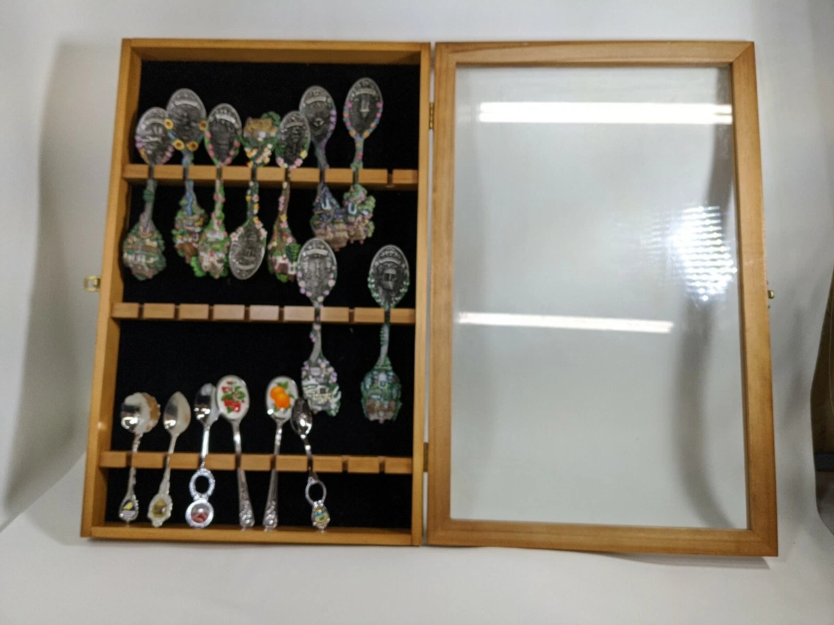 Created an earring display using a crate and nails