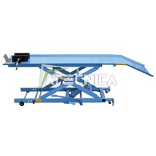 Pont hydraulique élévateur pour motos FERVI S008/M pompe à pédal
