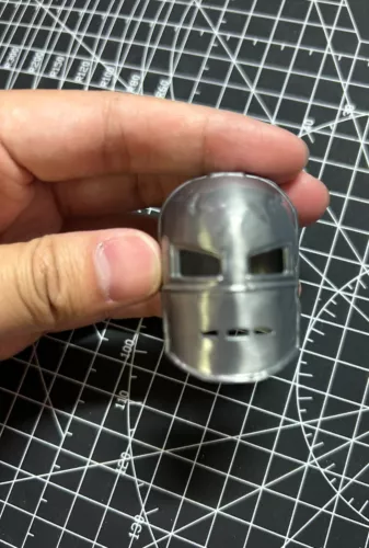 Figura de casco diecast de metal 1/6 HT MMS605D40 Hottoys accesorios Iron Man Mark I