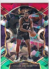 Panini Select Baseball NBA 2020/21 No. 5 Andre Drummond Red Green Prizm