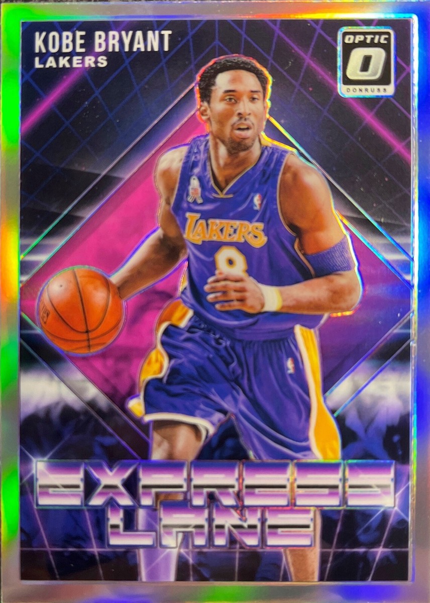 Kobe Bryant Donruss Optic 18-19 #5 Express Lane Silver Prizm Los