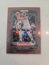 2022-23 Prizm Monopoly Rudy Gobert Brown Refractor #209/249 Timberwolves SSP