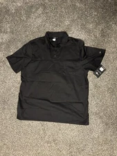 Chef 360 Unisex Lightweight Breathable Chefs Shirt in Black Short Sleeve X-Large