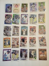 25 CHRISTIAN YELICH CARDS WITH INSERTS AND PARALLELS MILWAUKEE BREWERS