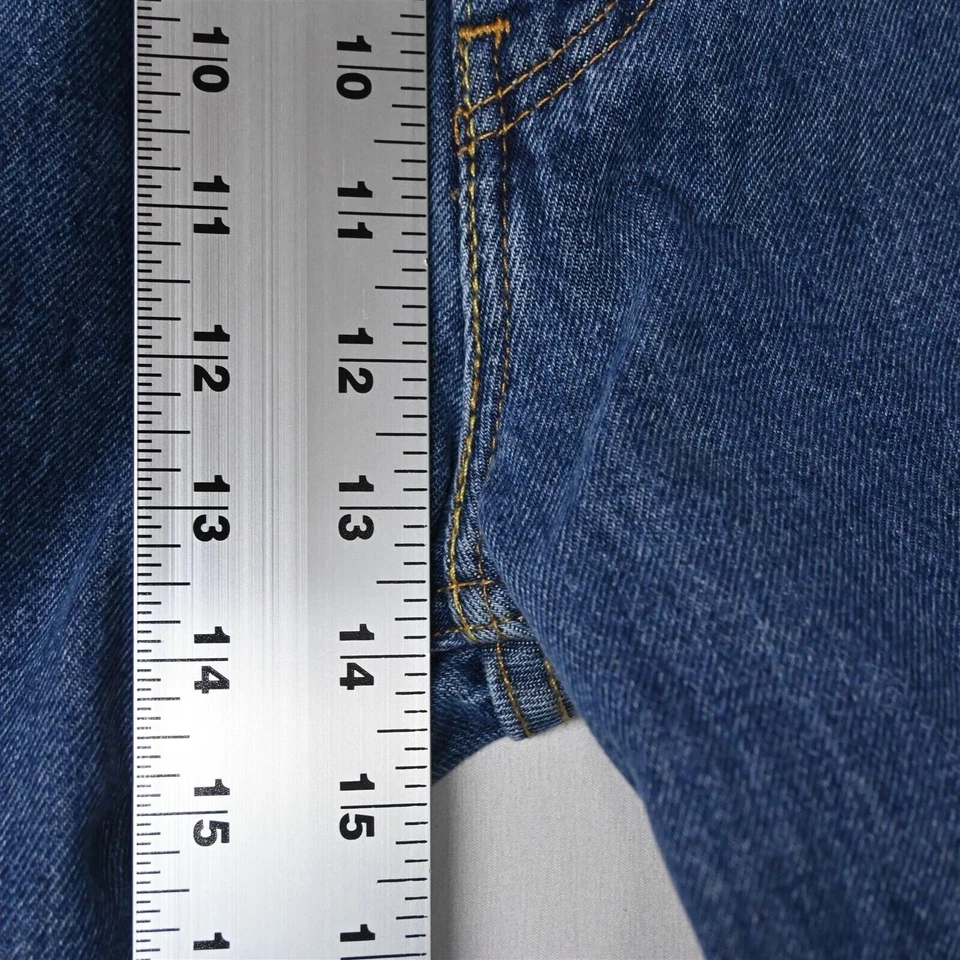 Levis 42x38 560 Comfort Fit Loose Tapered Light Stonewashed Mens Denim Jeans - Image 3 of 4