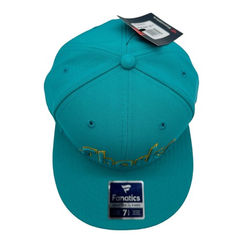 NWT Men's Fanatics San Jose Sharks Reverse Retro NHL Hockey Fitted Hat Cap 7 1/4 - Picture 2 of 7