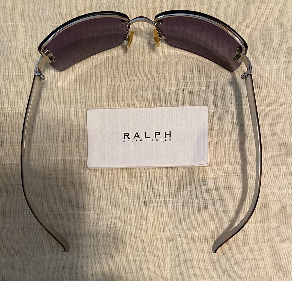 Vintage Ralph Lauren Sunglasses RA4002 W/random Ralph Case-Very Good Vintage Nice Ralph Lauren Ladies Sunglasses W/ Case-RA 4012  main image 3
