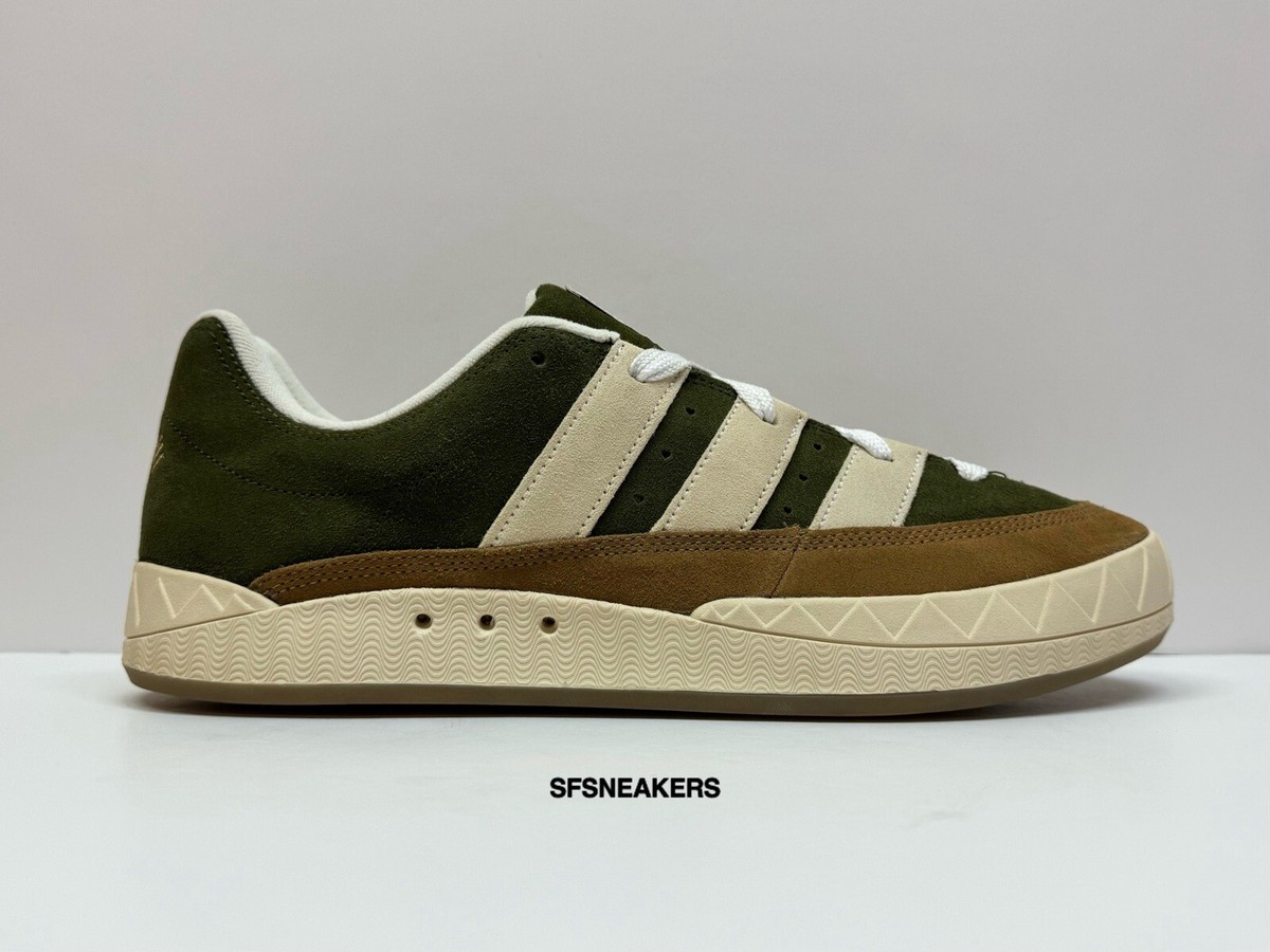 Adidas Adimatic x Human Made 'Dust Green Cream White' (SZ 14