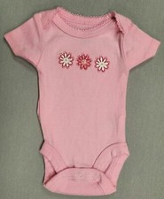 Baby Girl Babies R Us Preemie Pink Floral Bodysuit