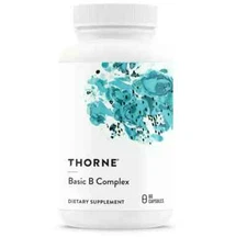 Thorne Basic B Complex 60 capsules 10/26+