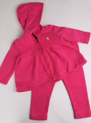 Ralph Lauren Pink Sweats Jogging Suit 