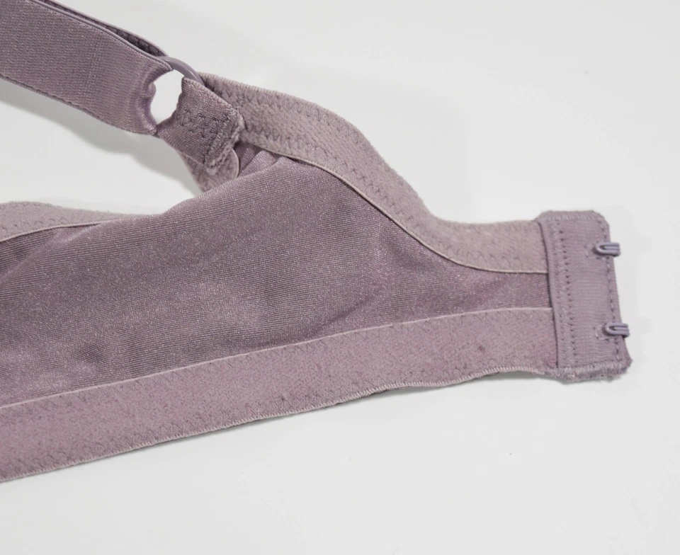 Sujetador Vanity Fair 75274 Elegante Confort Púrpura Bordado Floral Encaje Talla 40C Foto 4 de 4