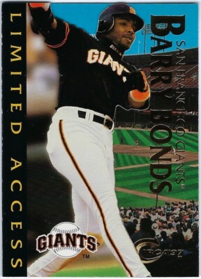1997 Circa Limited Access Barry Bonds #3 Insert