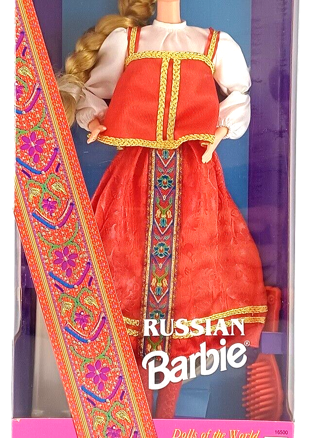 Barbie Russian / Russe De 1996 - Collection « Dolls Of The World », Neuve En Boîte (état Boîte Correct)