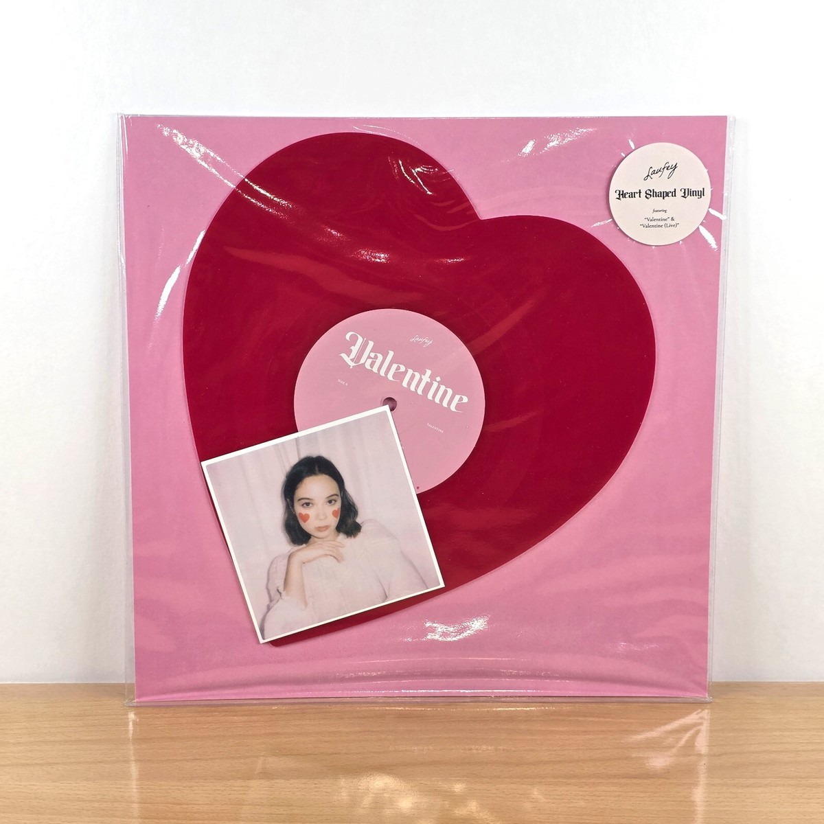Laufey Valentine 限定ハート型レコード 廃盤レア