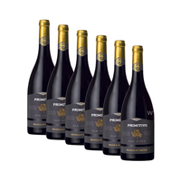 Primitivo 6 X 750 Ml - Old Wines Rotwein 14,5 % Vol.