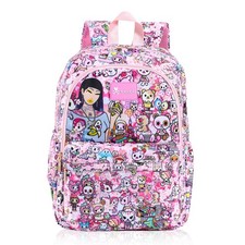 Tokidoki Unicorno Backpack Laptop for Women, Medium, Hanami Picnic