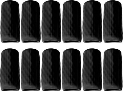 12pcs Silicone Travel Bottle Cover Reusable Elastic Sleeve Fit Standard Toiletry