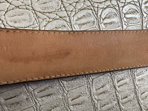 Vintage Bruno Magli Gürtel Herren 36-37 schwarz Wildleder Leder Italy signiert silberne Schnalle - Bild 16 von 20