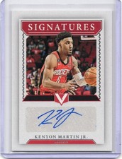 2022-23 Panini Chronicles - Vertex Signatures - Kenyon Martin Jr. - #VS-KMH (AU)