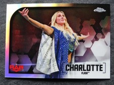 2020 Topps Chrome WWE  #IV-10 Charlotte Flair Image Variation Wrestling Card