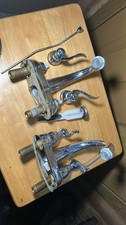 Chrome Bathroom Sink Faucet with Handles and ...