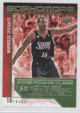 2009-10 Upper Deck Sophomore Sensations Marreese Speights #SS-MS 1m2