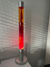 Lavalampe orange-rot 76 cm