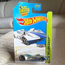 Hot Wheels Twin Mill III ZAMAC HW Workshop Diecast 1:64 Silver/Blue Unopened