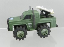 Vintage 1981 LJN Rough Riders Omni Force Green Army Military 4X4 Missile Truck