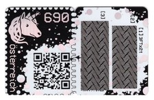 &Ouml;sterreich 2019 Cryp.stamp MiNr. 3470/ANK 3491a Einhorn schw. postfrisch (D1300