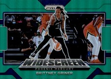 2022 Panini Prizm WNBA - Widescreen Brittney Griner #8 Green Prizm