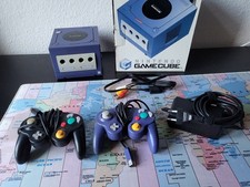 Nintendo GameCube Konsole Lila + 2 Original Controller  OVP Karton