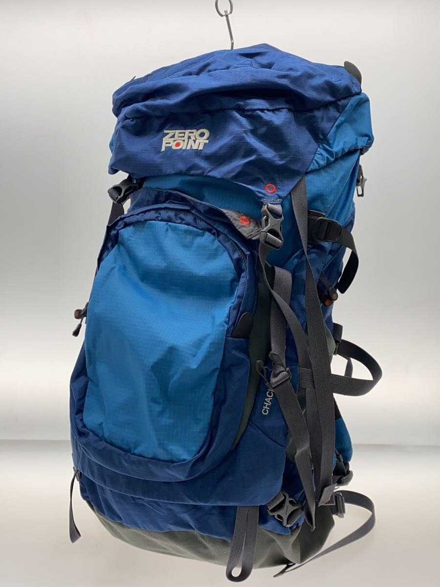 ZERO POINT Nylon Backpack, Blue (Plain) image 2