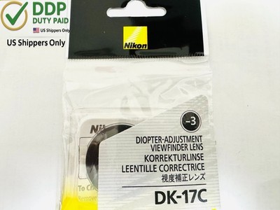 [ UNUSED ]Nikon DK-17C -3 Diopter Adustment Lens For D850 D700 DF D6 D5 D4 JAPAN