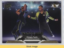 2023 AEW All Elite Wrestling Gold Marq Quen Isiah Kassidy Patch Tag READ 19qt