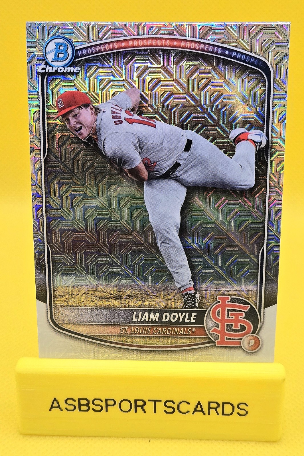 2025 Bowman Draft Liam Doyle Image Variation Mojo Ref #BDC12 SSP Cardinals 🆎️
