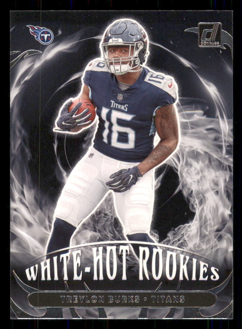 Treylon Burks 2022 Donruss #WHR-5 White Hot Rookies Tennessee Titans