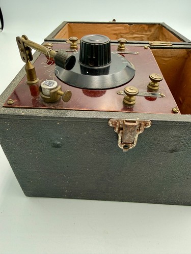 RARE MILDE-BAYARD FRENCH CRYSTAL RADIO c1925