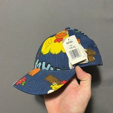 Vintage Hee Haw by Liberty Kids Snapback Hat All Over Print Made in USA Blue